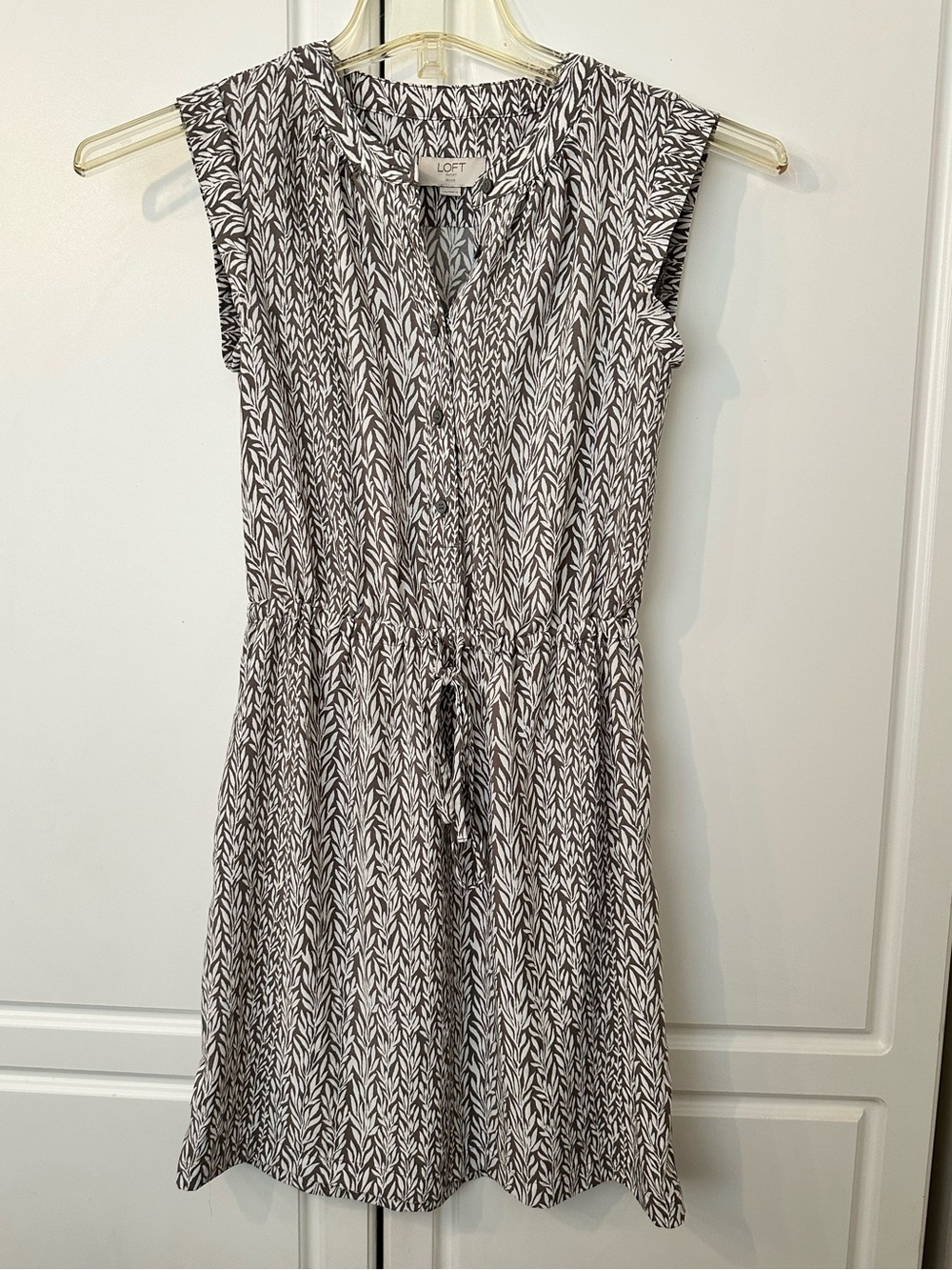 Loft outlet drawstring dress